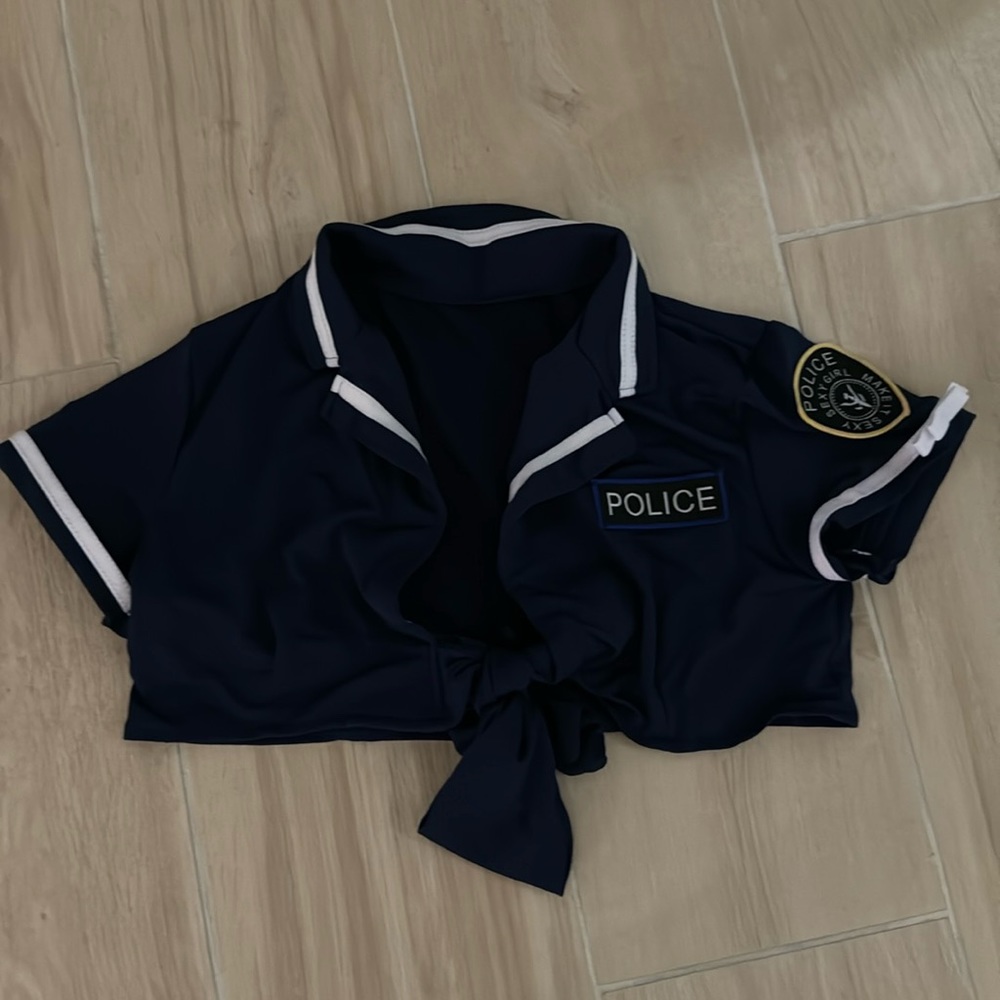 Make it sexy Police costume top